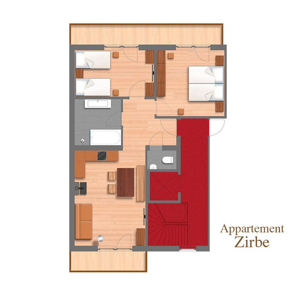 Appartements Innerthal Inneralpbach Luaran gambar